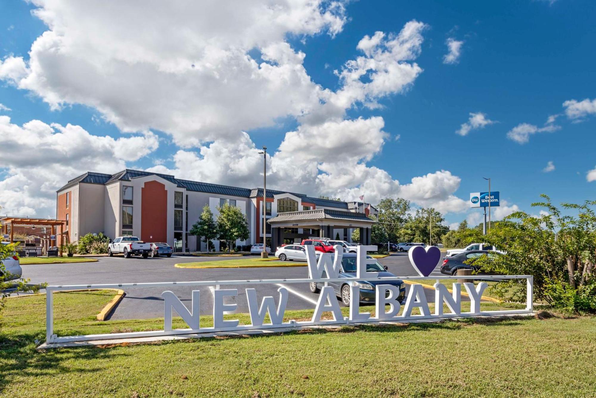 Best Western New Albany Bagian luar foto